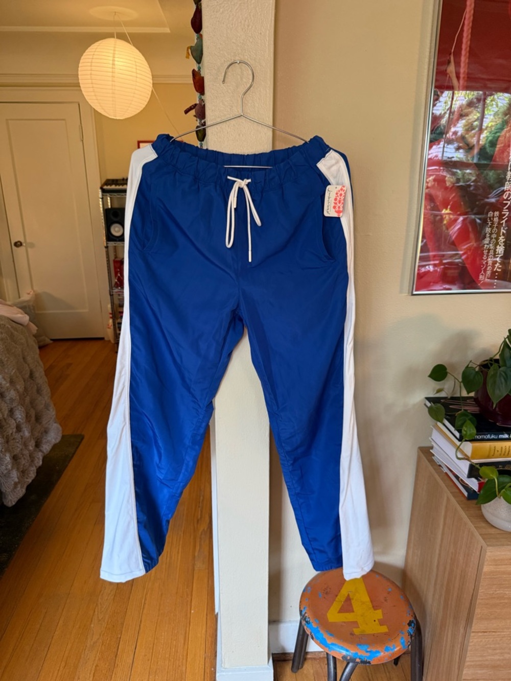 NWT Free People Blue Track Sweatpants